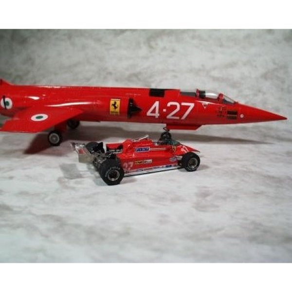 Photo1: F-104 StarFighter Ferrari Model 1/100, 1/72,48 Decal (1)