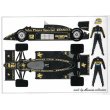 Photo1: 1/20 Lotus 97t DriverSet&Tobacco Decal (1)