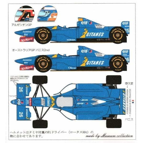 Photo1: 1/20 Lige JS41 Decal (1)