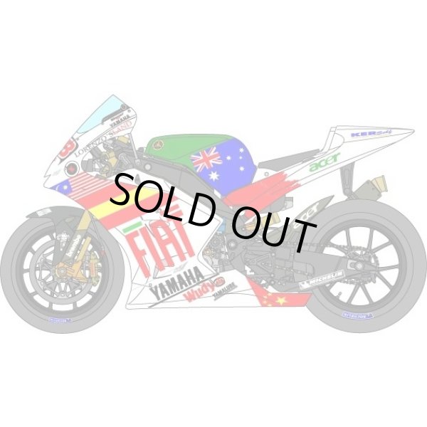 Photo1: 1/12 Yamaha YZR-M1 '08 Valencia GP Decal (1)