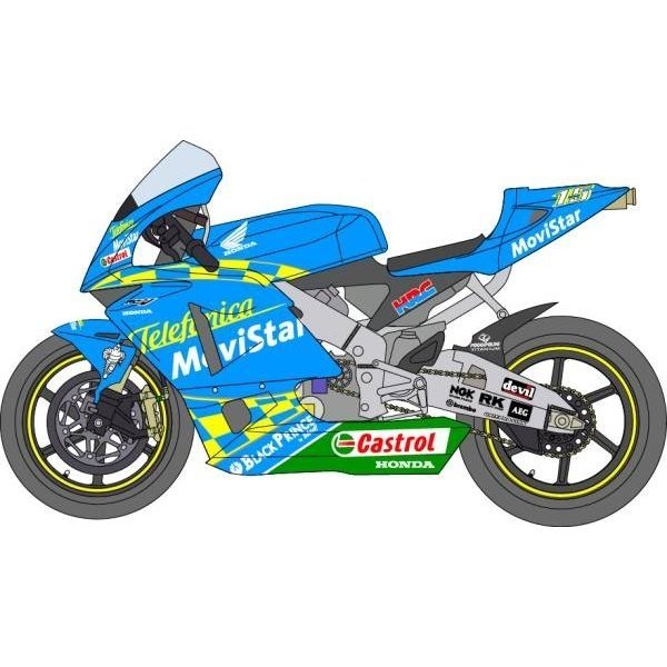 Photo1: 1/12 Honda RC211V'05 Telefonica Decal (1)