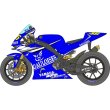 Photo1: 1/12 Yamaha YZR-M1'05 Rossi Tobacco Decal (1)