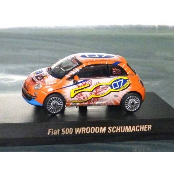 Photo1: 1/64 Fiat500 WROOM Schumacher Decal (1)