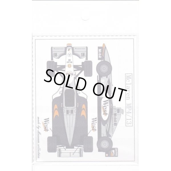Photo2: 1/20 McLaren MP4/13 Tobacco Decal (2)