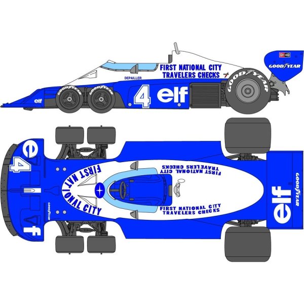 Photo1: 1/20 Tyrell P34 '77 Decal (1)