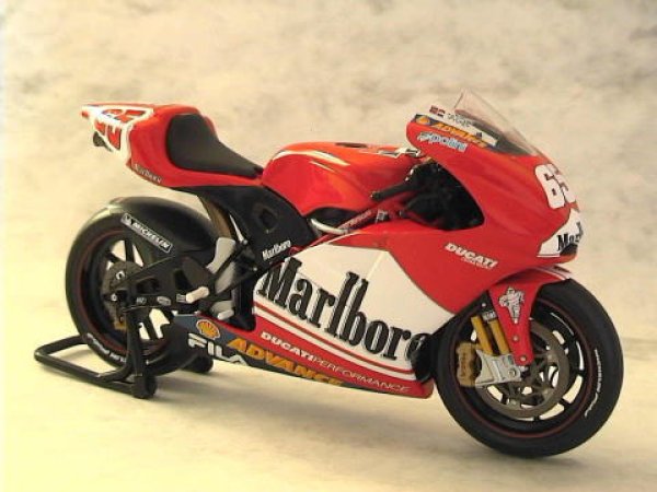 Photo1: 1/12 Ducati Desmosedici Tobacco Decal (1)