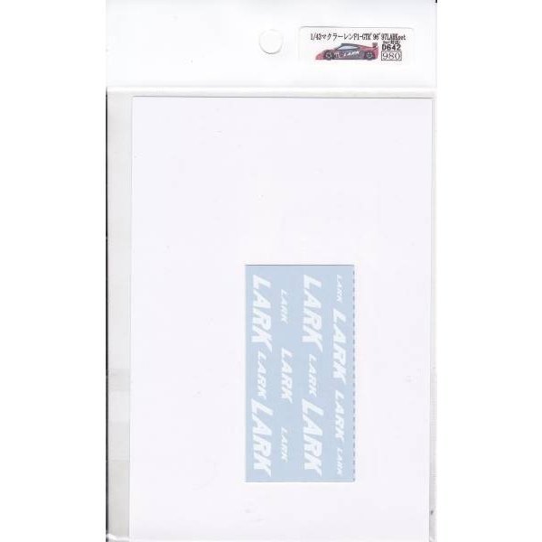 Photo5: 1/43 McLaren F1-GTR '96'97 LARKset decal (5)