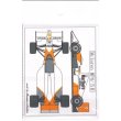 Photo2: 1/20 McLaren MP4/5B Tobacco Decal (2)