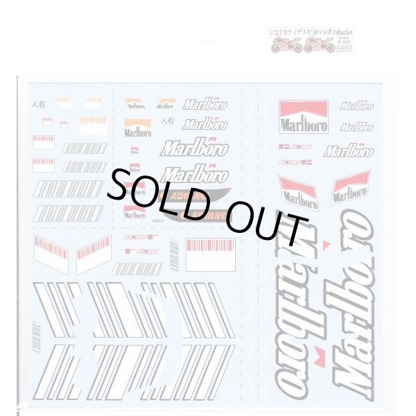 Photo5: 1/12 Ducati Desmo '08 bar&Tobacco Decal (5)