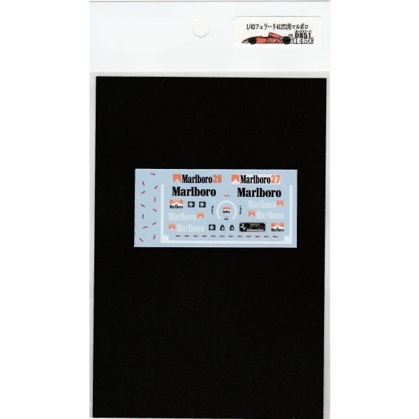 Photo4: 1/43 Ferrari 412T2 Tobacco Decal (4)