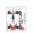 Photo3: 1/20 McLaren MP4/7 Tobacco Decal (3)