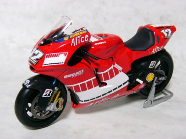Photo1: 1/12 Ducati desmo '06 bar&number decal (1)