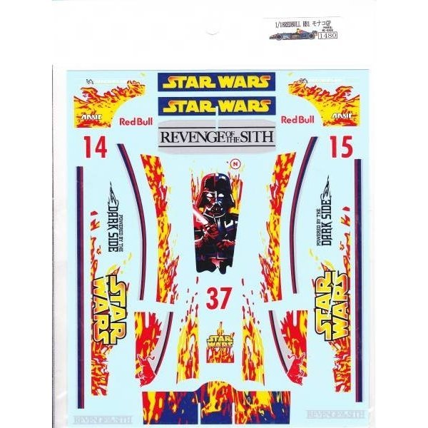 Photo4: 1/18 Red Bull RB1 '05 Monaco Decal (4)