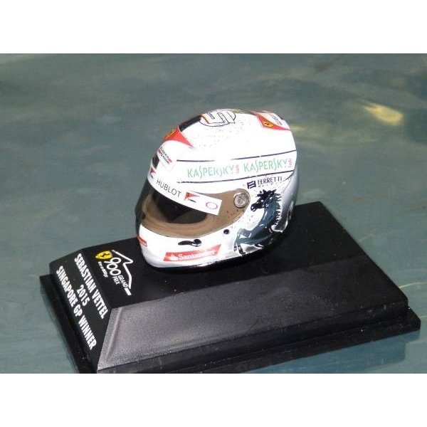 Photo1: 1/8 Helmet '15 Decal S.Vettel Decal (1)