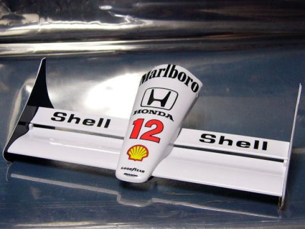 Photo1: 1/8 McLaren MP4/4 Decal for front nose (1)