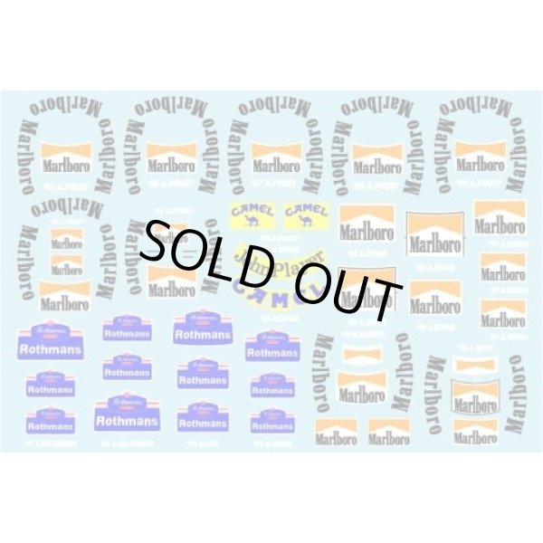 Photo5: 1/8 helmet Tobacco assort Decal (5)