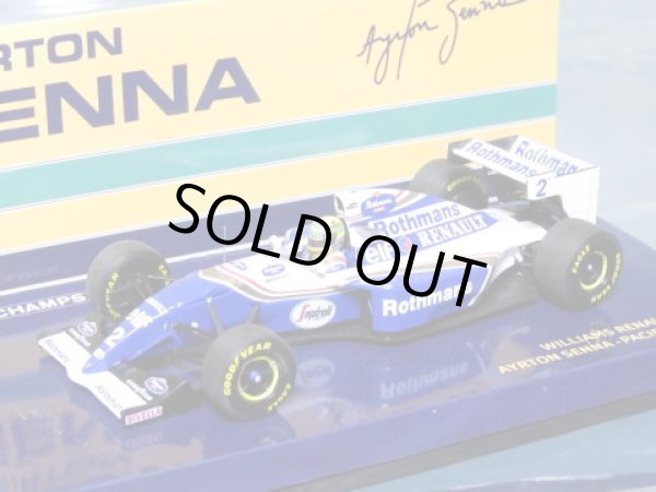 Photo1: 1/43 Williams FW16 Brazil&Pacific Decal (1)