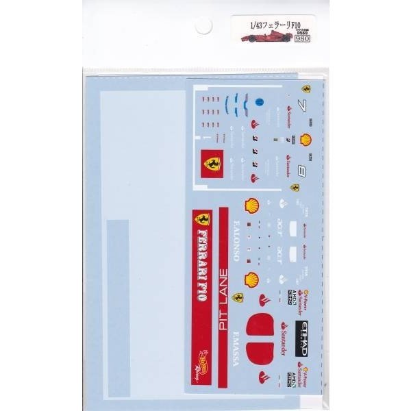 Photo4: 1/43 Ferrari F10 latter half race decal (4)