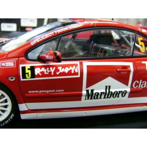 Photo1: 1/18 Peugeot 307'04 RALLYJAPAN&Tobacco Decal (1)