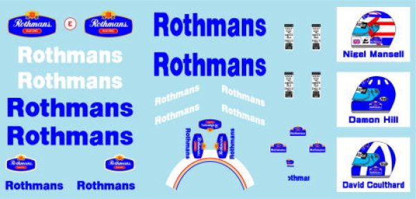 Photo8: 1/43 Williams FW16B additional logo decal (8)