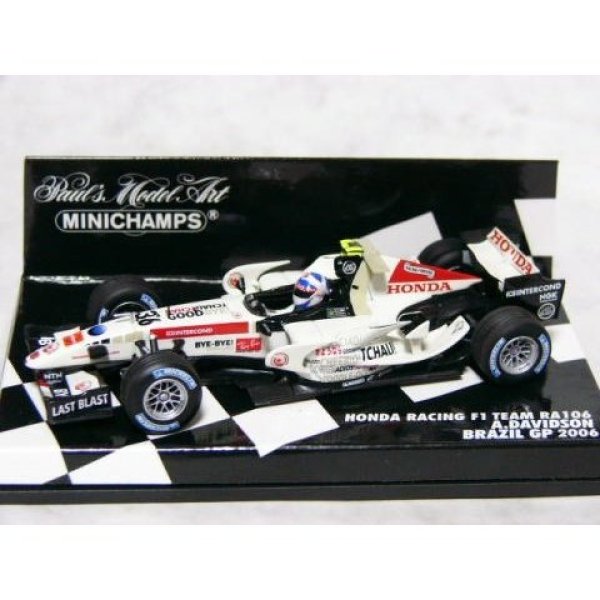 Photo1: 1/43 Honda RA106 Brazil GP Davidson Decal (1)