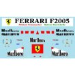 Photo6: 1/43 Ferrari F2005 Tobacco Decal (6)