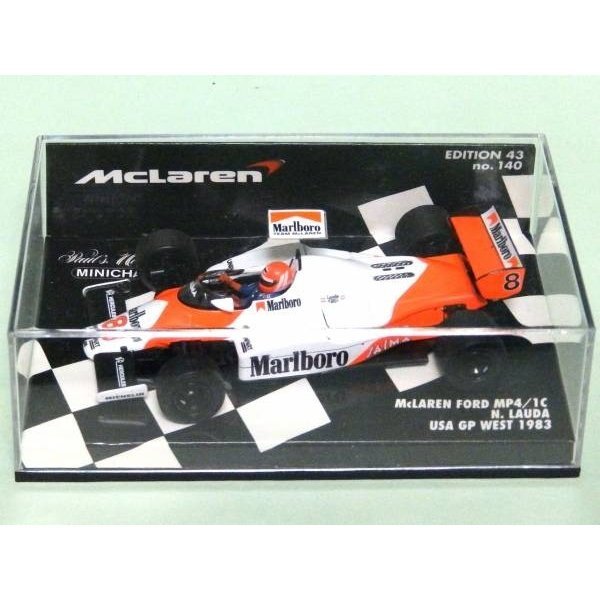 Photo1: 1/43 McLaren MP4/1C Tobacco Decal (1)