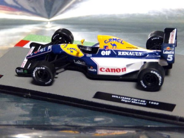 Photo1: 1/43 Williams FW14B&FW15C Tobacco Decal (1)