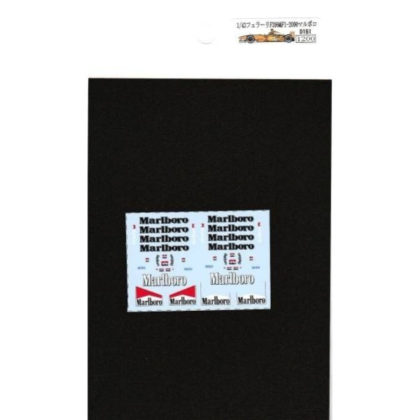 Photo7: 1/43 Ferrari F399&F1-2000 Tobacco Decal (7)
