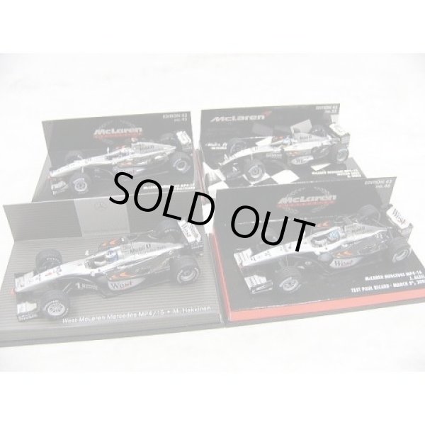 Photo2: 1/43 McLaren MP4/15,MP4/16,MP4/17,MP4/18 Tobacco Decal (2)