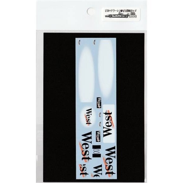 Photo4: 1/18 McLaren MP4/13 Tobacco Decal (4)