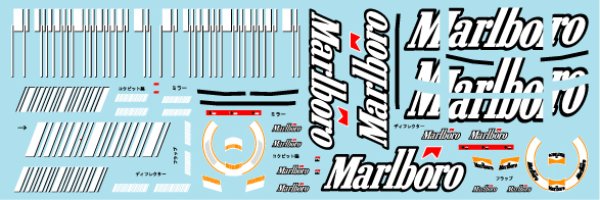 Photo8: 1/43 Ferrari F2007 Additional Logo Decal  (8)