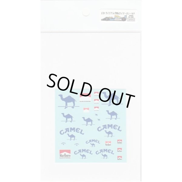 Photo4: 1/18 Williams FW14 Ride On Sena Decal (4)