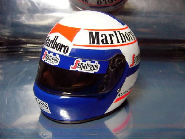 Photo1: 1/2 helmet '86 Prost Tobacco Decal (1)