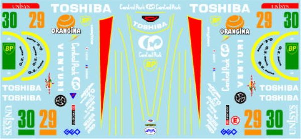 Photo3: 1/24 Larrousse Lola LC91 decal (3)