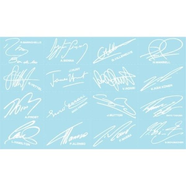 Photo6: Sign logo set decal (6)