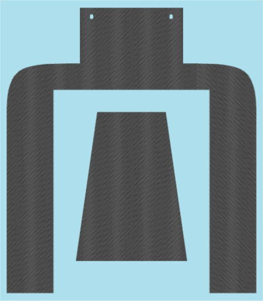 Photo5: 1/8 McLaren MP4/4 under tray front decal (5)