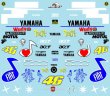 Photo3: 1/12 Yamaha YZR-M1 Fiat500Ver. Decal (3)