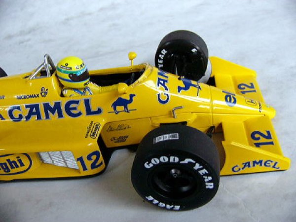 Photo3: 1/18 Lotus 99T Tobacco Decal (3)