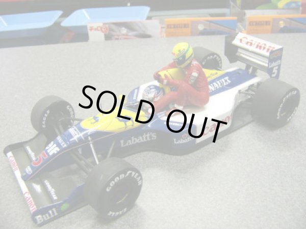 Photo3: 1/18 Williams FW14 Ride On Sena Decal (3)