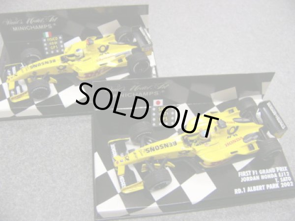 Photo3: 1/43 Jordan EJ12 Takuma Sato&Fisichella Decal (3)