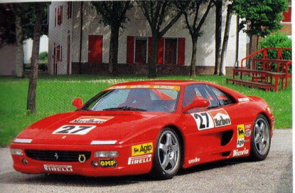 Photo1: 1/24 Ferrari F355 Challenge Fiorano decal (1)