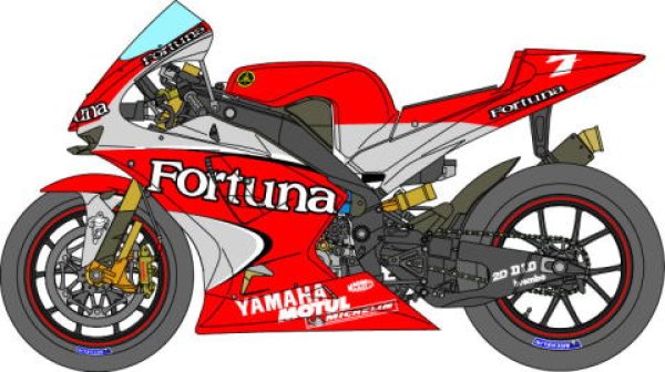 Photo1: 1 / 12YZR M1 Gorowaz & Fortner Decal (1)