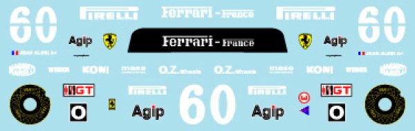 Photo2: 1/24 Ferrari F40LM Laguna Seca J. Aresi decal (2)