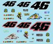 Photo3: 1/12 Yamaha YZR-M1'05 Rossi 50th set Decal (3)