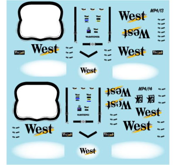 Photo4: 1/43 McLaren MP4/13&14 decal (4)