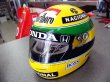 Photo1: 1/2 Helmet A. Senna '90, 91 Marlboro Decal (1)