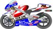 Photo1: 1/12 Honda NSR 250'00 Daijiro Kato decal (1)