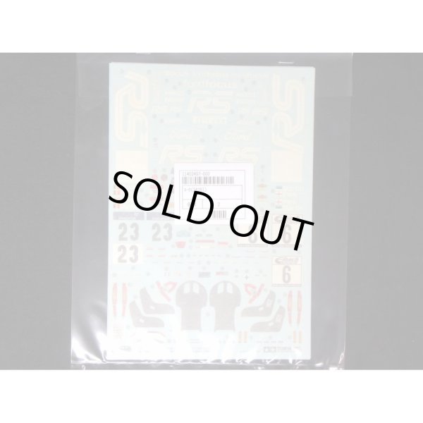 Photo2: Tamiya AP 1/24 Ford Focus RS'02 Decal (2)