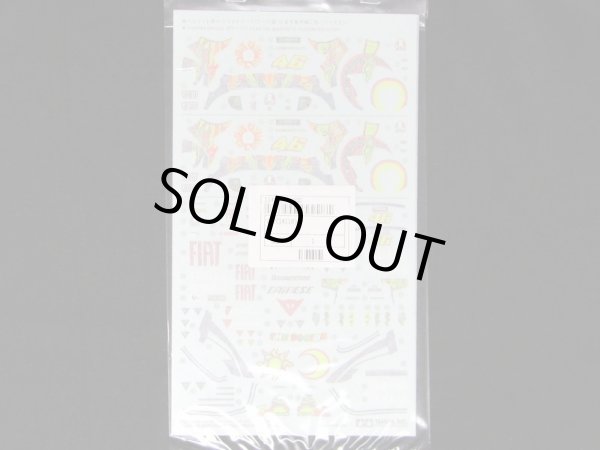 Photo2: Tamiya AP 1/12 Valentino Rossi High Speed Riding Decal (2)